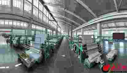 山東鄒平 魏橋特寬幅印染公司以“智能+制造”引領綠色紡織新篇章，賦能服裝輔料產(chǎn)業(yè)升級